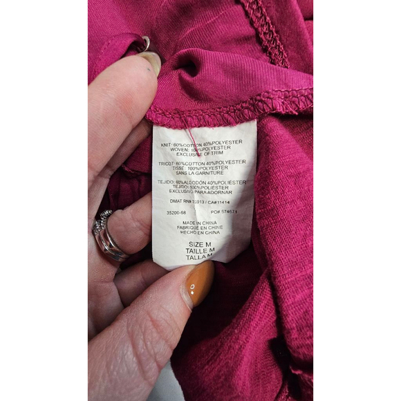 Motherhood Maternity Oh Baby Tunic Top Size Medium - Picture 5 of 7